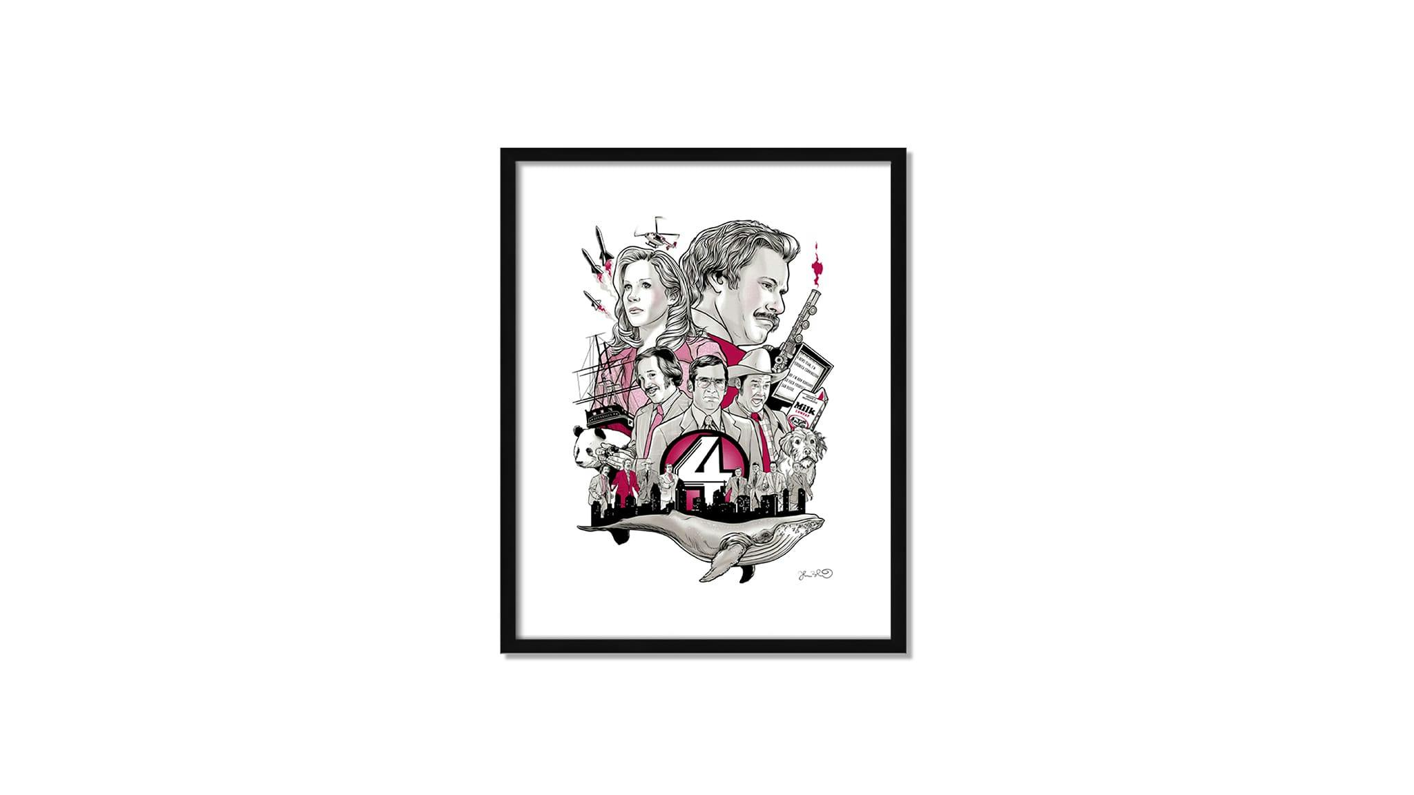 Paper w/ Black Frame